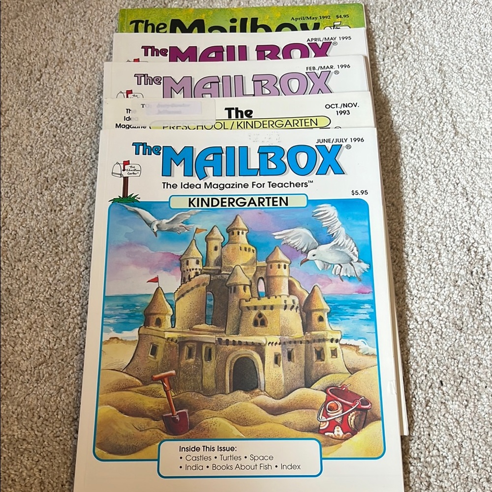 The Mailbox Kindergarten Magazine Set